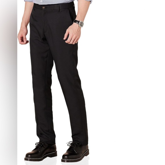 Amazon Essentials Men’s Slim-Fit Flat-Front Dress Pants – Size 40x30 - Picture 1 of 12